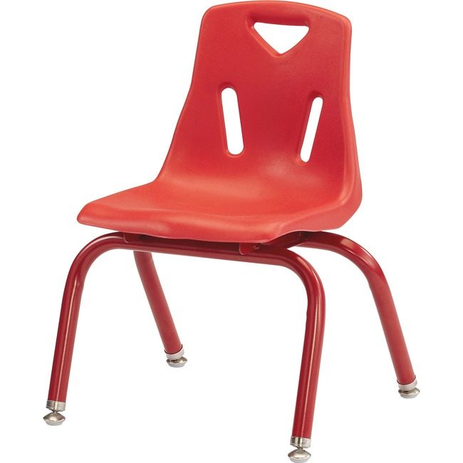 Jonti-Craft, Inc. Chair Stacking Powdr 12" Red JNT8122JC1008