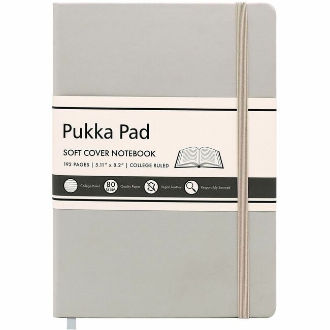 Pukka Pads Pad Journal Sft Cvr A5 Gray PKP9941SIG
