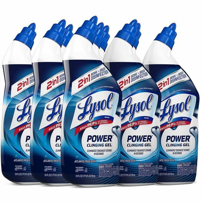 Reckitt Lysol / Resolve / Air Wick / Easy-Off / product-specific Clnr Toilet Bowl 24OZ Blue RAC98012CT