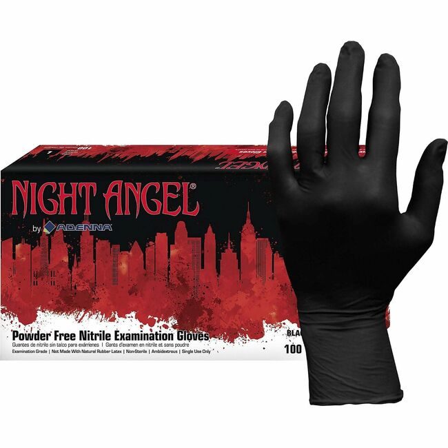 Hospeco Brands Group Glove Nitrile Exam 4M L HOSNGL226