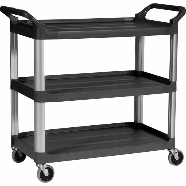Rubbermaid Commercial Products Cart Utility X-Tra Black RCP409100BK