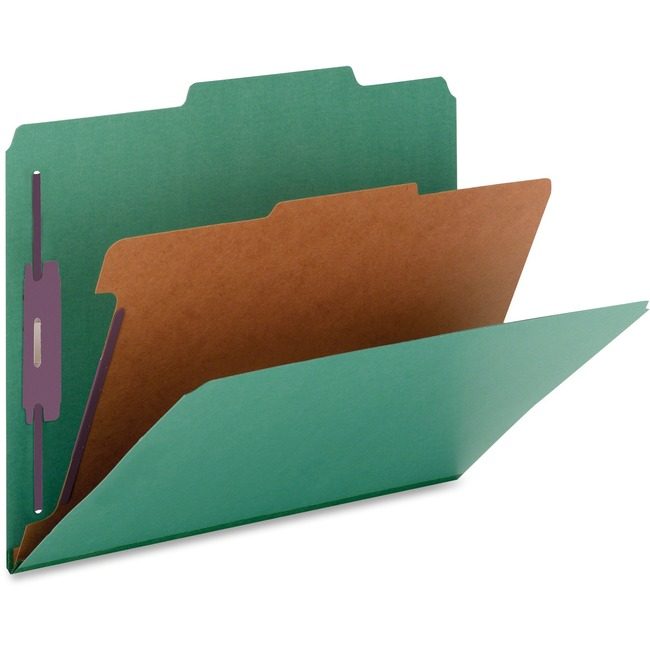 Nature Saver Folder Clssfctn Legal 1DIV Green NATSP17222