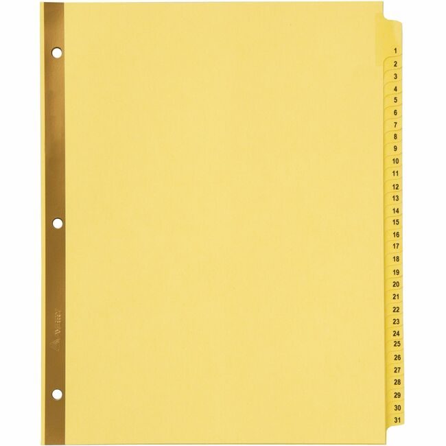 Avery Products Corporation Dividers Gold Reinf 1-31 AVE11308