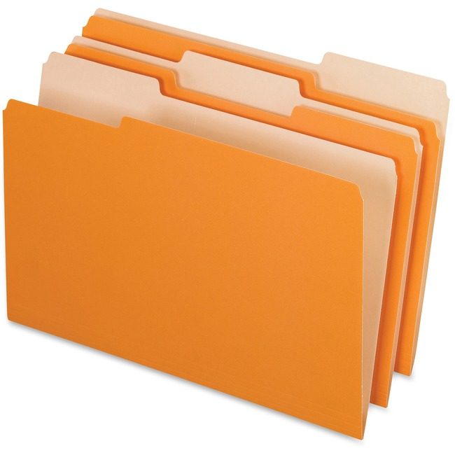 Pendaflex Folder Interior Legal 1/3 Or PFX435013ORA