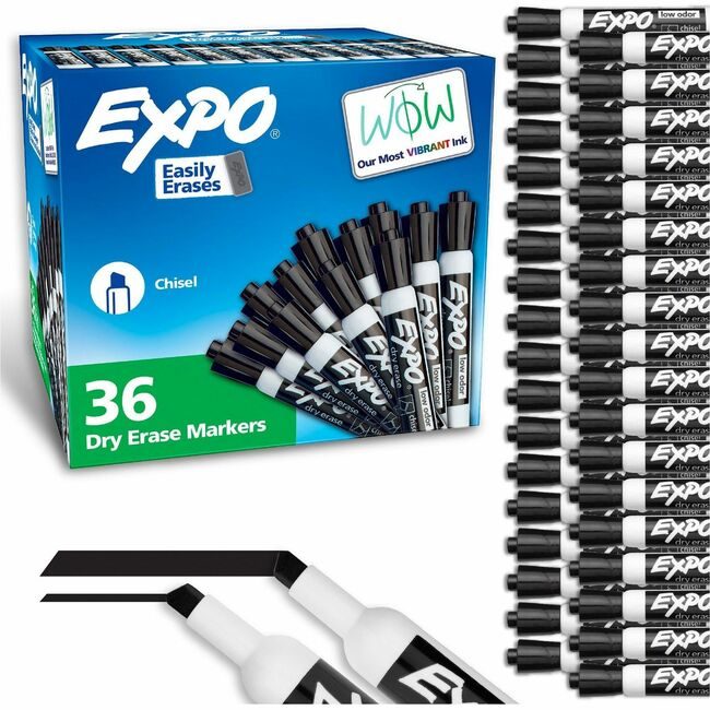 Sharpie / Expo / Prismacolor / Sanford Newell Brands / Sanford Sharpie / Expo / Prismacolor / Marker Lo Chisel 36 Count SAN1920940A