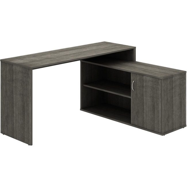 LYS Worksttn W/Cbnt L-Shape 60" LYSDK103RRWC