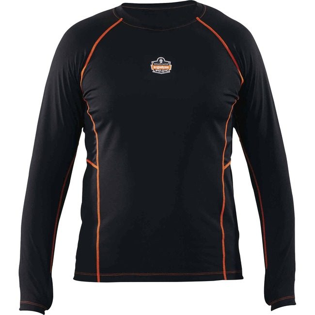 Ergodyne Shirt Long Sleeve 3X Black EGO40207