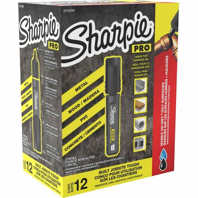 Sharpie / Expo / Prismacolor / Sanford Newell Brands / Sanford Sharpie / Expo / Prismacolor / Marker Pro Chs Black SAN2018326A