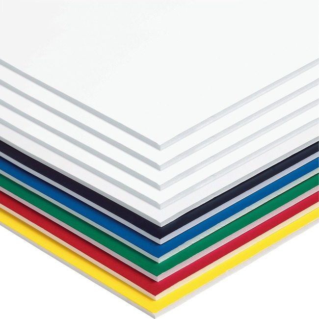 Pacon Corporation Board Foam 20X30 Assorted 10 Pack PAC5554