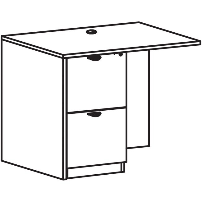 Lorell Return 24X42 Left Ge LLRPR2442LGE