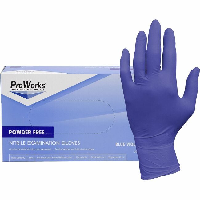 Hospeco Brands Group Glove Nitrile Exam 3M XL HOSGLN125FX