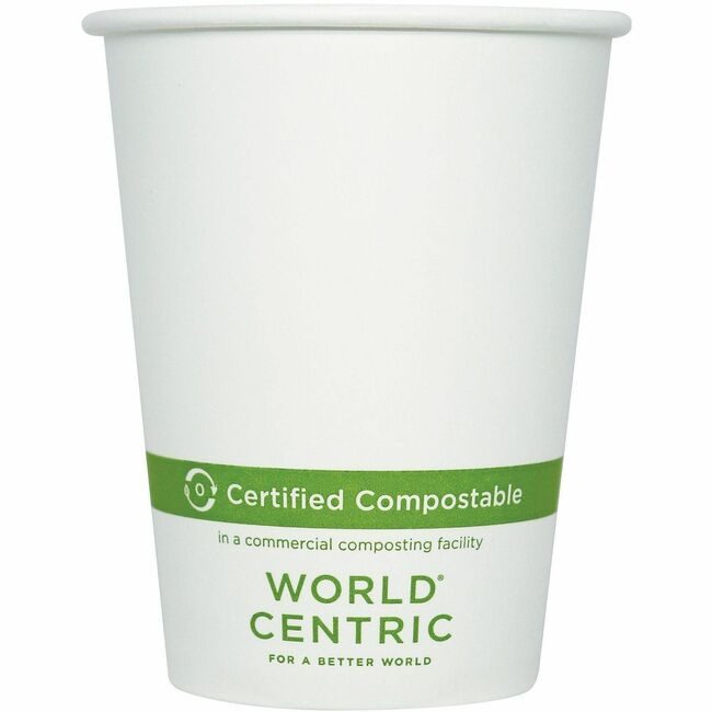 World Centric Cup Double White 12OZ 1000 Count WORCUPA12