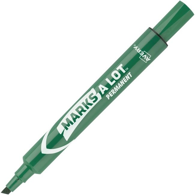 Avery Products Corporation Marker Perm Large Chisel Green AVE08-885
