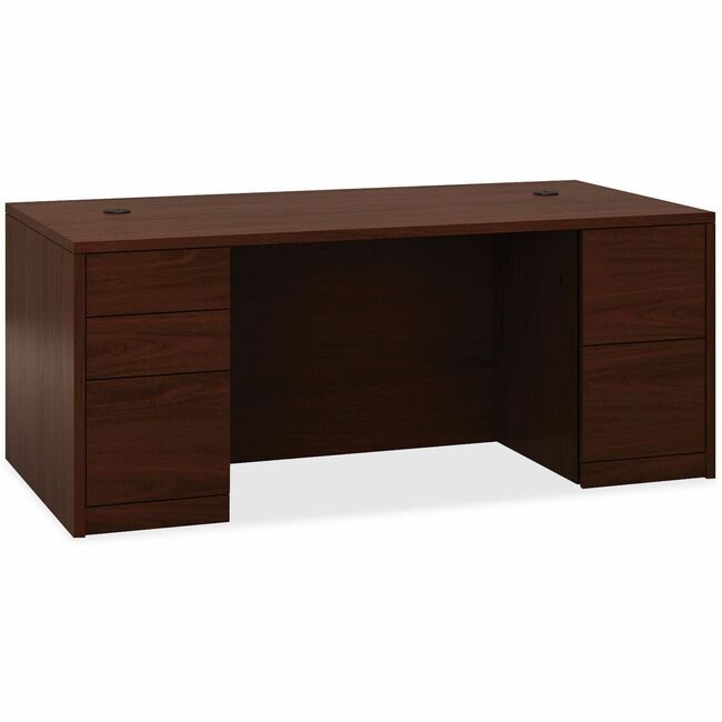 The HON Company Desk Double Ped Mah 72X36 HON105890NN