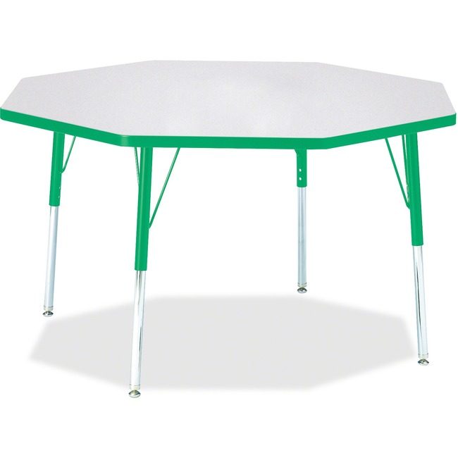 Jonti-Craft, Inc. Table Octagon 48X48 Gy/Gn JNT6428JCA119