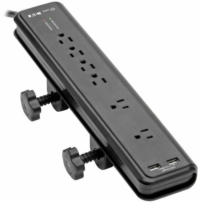 Tripp Lite by Eaton Protector Surge 6OUT 2USB TRPTLP606DMUSB