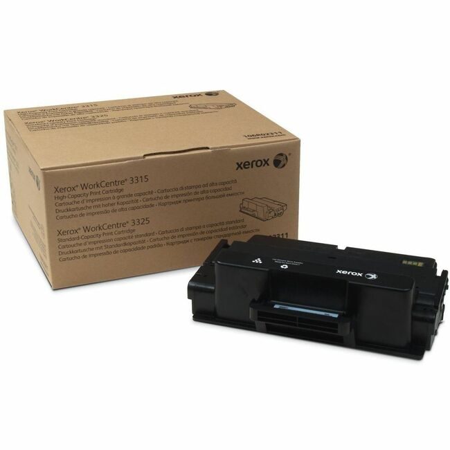 Xerox Corporation Crtdg WKCTR 3315 3325 Black 5K XER106R02311