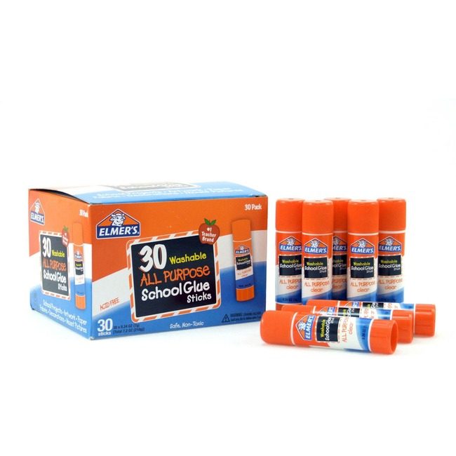 Newell Brands Elmer's / X-Acto Glue Sticks .24OZ 30 Count EPIE556
