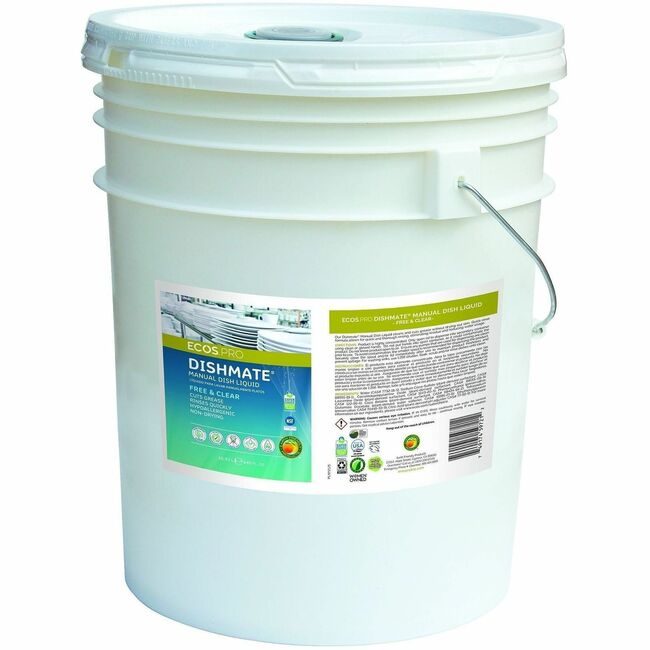 Earth Friendly Products ECOS PRO Dishsoap Liquid F&C 5GAL EOPPL9721/05