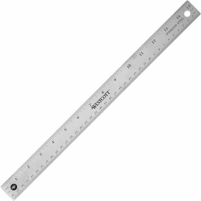 Westcott / Acme United Acme United Corporation Westcott / Ruler Stainless Steel 15" ACM10416