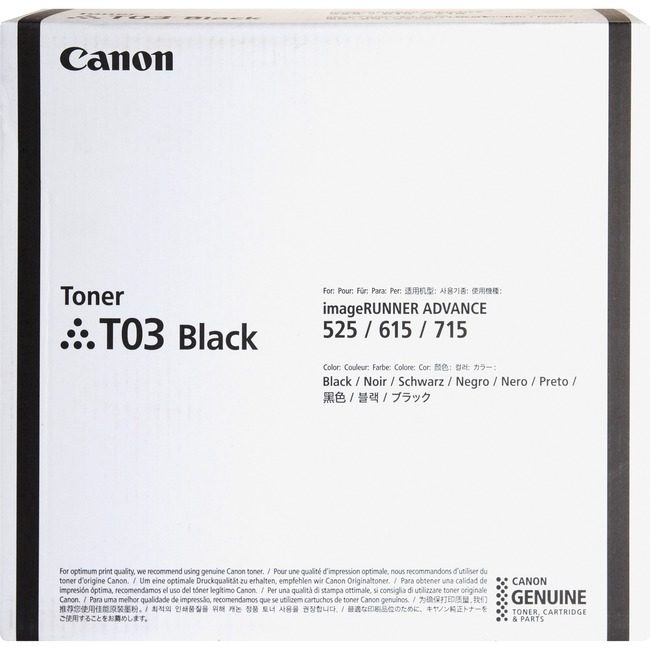 Canon U.S.A. Crtdg Lsr 525 615 Black 51.5K CNMT03