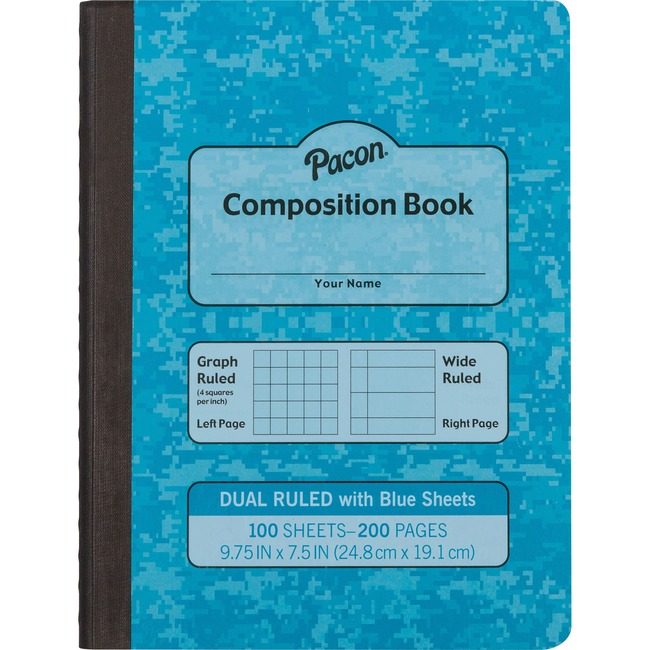Pacon Corporation Book Composition Dual Be PACMMK37160
