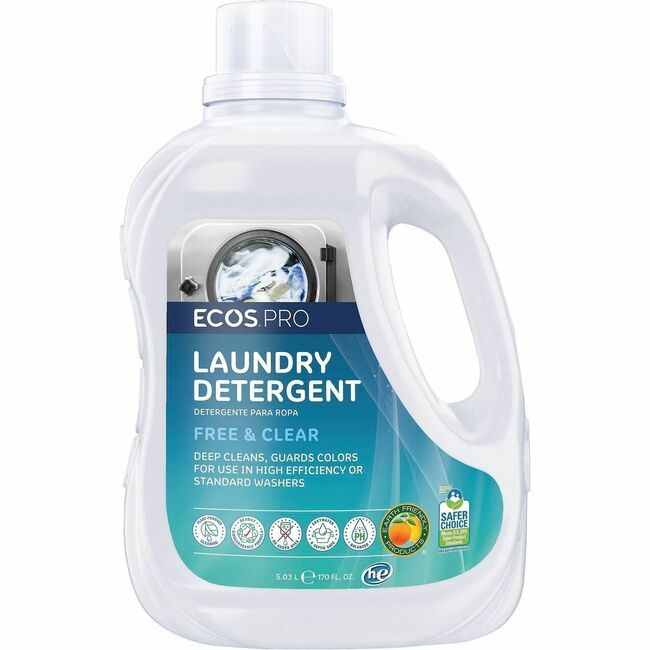 Earth Friendly Products ECOS PRO Detergent Laundry F&C 170OZ EOPPL9371/02