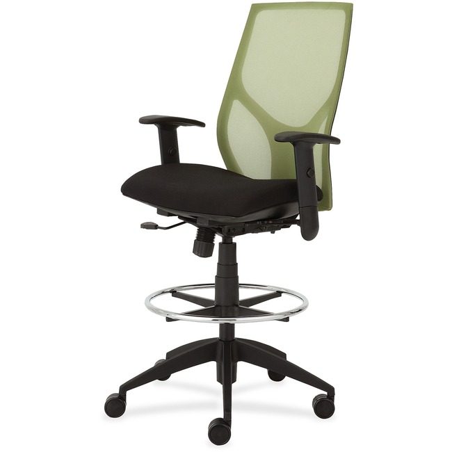 9to5 Seating Low Stool W/ Blk Seat Adj NTF1468Y1A8M401