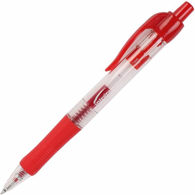 Integra Pen Gel Retract 0.7MM Red ITA36159