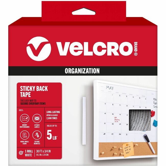 VELCRO Brand Velcro Companies Brand Tape Stickbk Hook&Loop We VEK91138