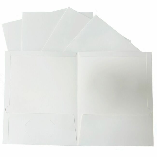 Business Source Folder 2POCKET Laminated We BSN44424