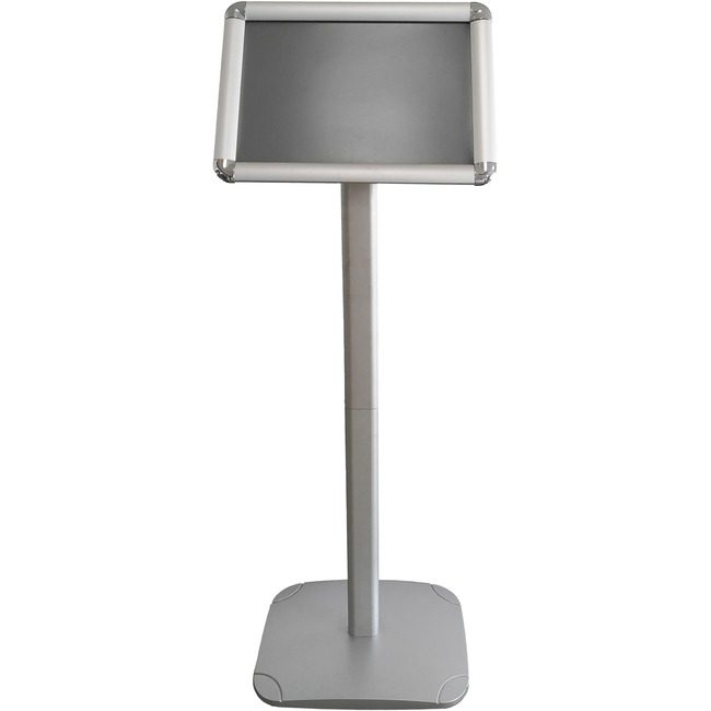 Stewart Superior Seco Sign Floorstand 11X17 Silvr SSCDMB1117SV