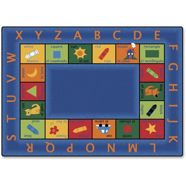 Carpets for Kids Rug Bilingl 510"X84" Rect CPT9500