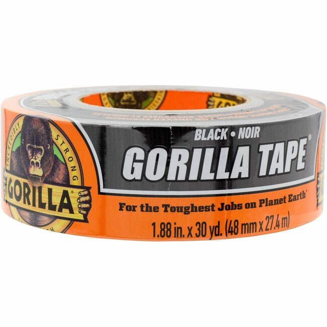 Gorilla Glue Company Tape 1.88"X30YD Black GOR105629