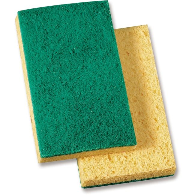 Genuine Joe Scrub Sponge Medium Green Yw 20 GJO18389