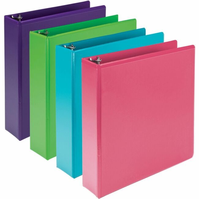 Samsill Binder Ec 2" Assorted 4-PACK SAMMS48669