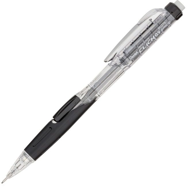 Pentel of America Pencil Twist Click 0.9MM Black PENPD279TABX