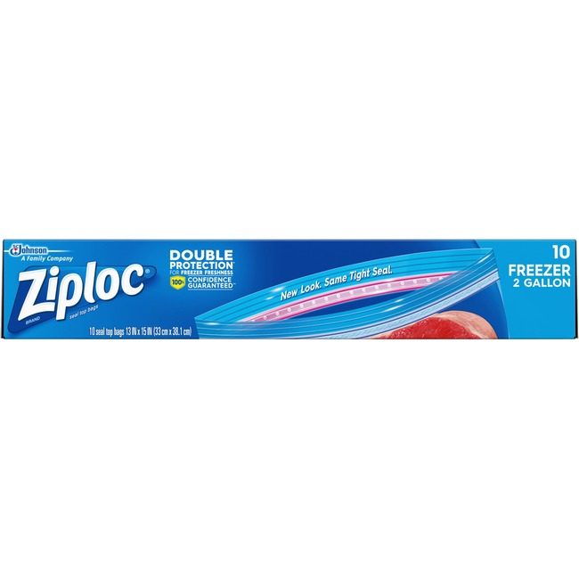 SC Johnson Professional Bag Freezer 2-GAL Ziploc 10 SJN665258