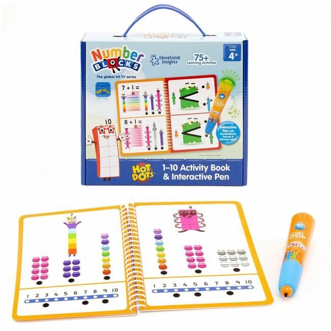 Learning Resources Book Activity Numbers 1-10 LRN2550
