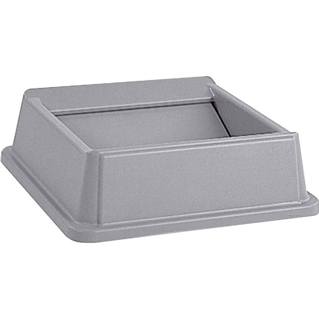 Rubbermaid Commercial Products Lid Untouchable Sq Swng RCP266400GY