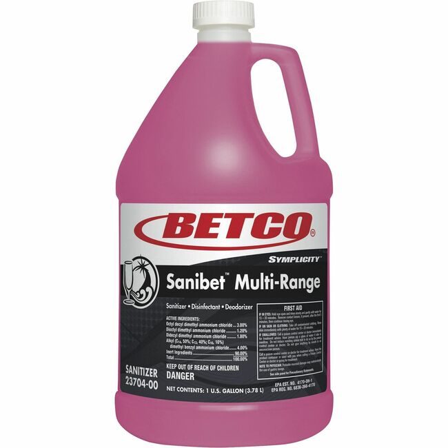 Betco Corporation Sanitizer Multi-Range BET2370400CT