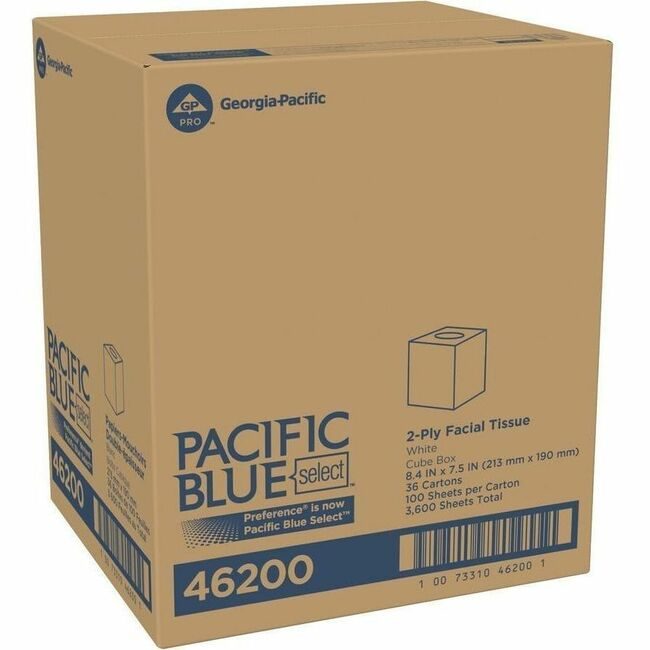 Georgia-Pacific / GP PRO / product-specific Tissue Facial Cube GPC46200
