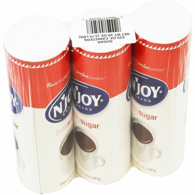 Sugar Foods Corporation N'Joy Food Canst 20OZ 3 Pack NJO94205