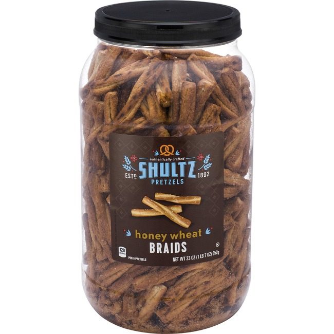 Office Snax Pretzels Braided Honeywheat OFX6270