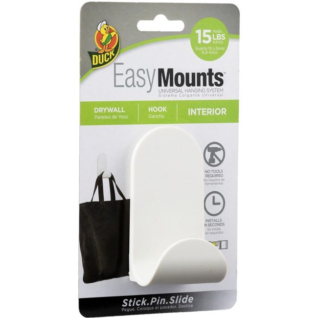 Shurtape Technologies Duck Brand Mount Jhook Drywall White DUC287391