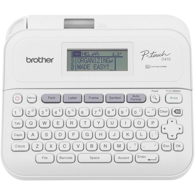 Brother International Labelmaker Connected W/Case BRTPTD410VP