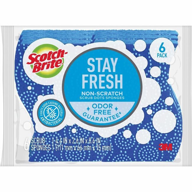 3M Company Sponge Scrb Dot No Scrch 6 MMM203064CT