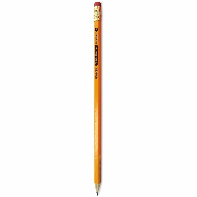 Universal Office Products Pencil #2 Blackstonian UNV55520