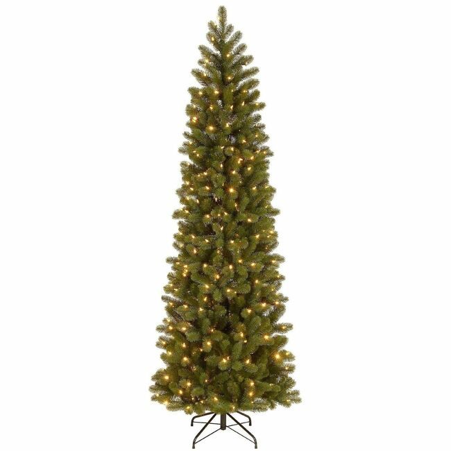 National Tree Company Douglasslim Dled 7.5FT NLT729083044786