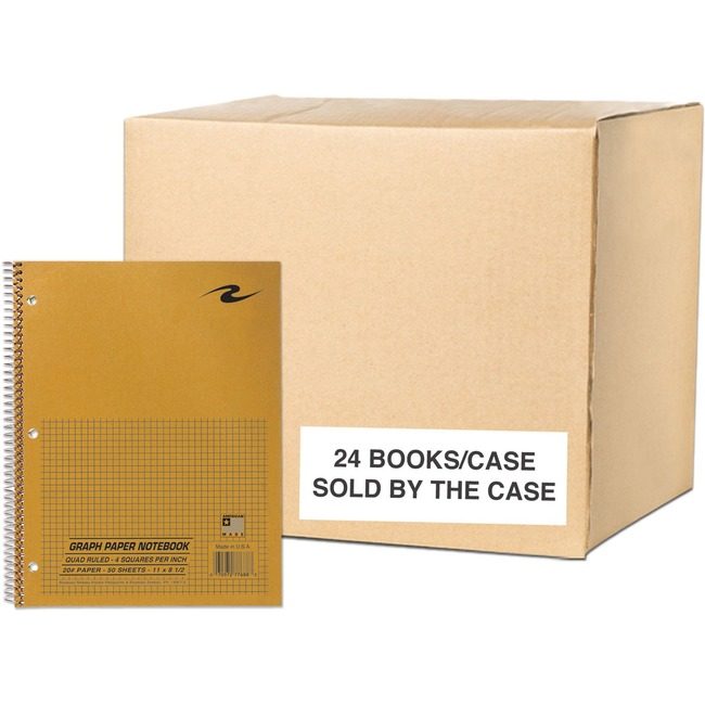Roaring Spring Paper Products Notebook Wb 11" Graph ROA77688CS